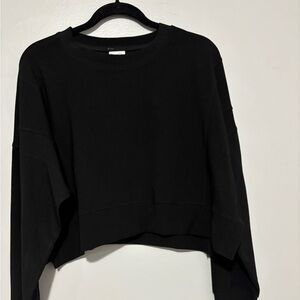 Elegant Black Women's Sweatshirt